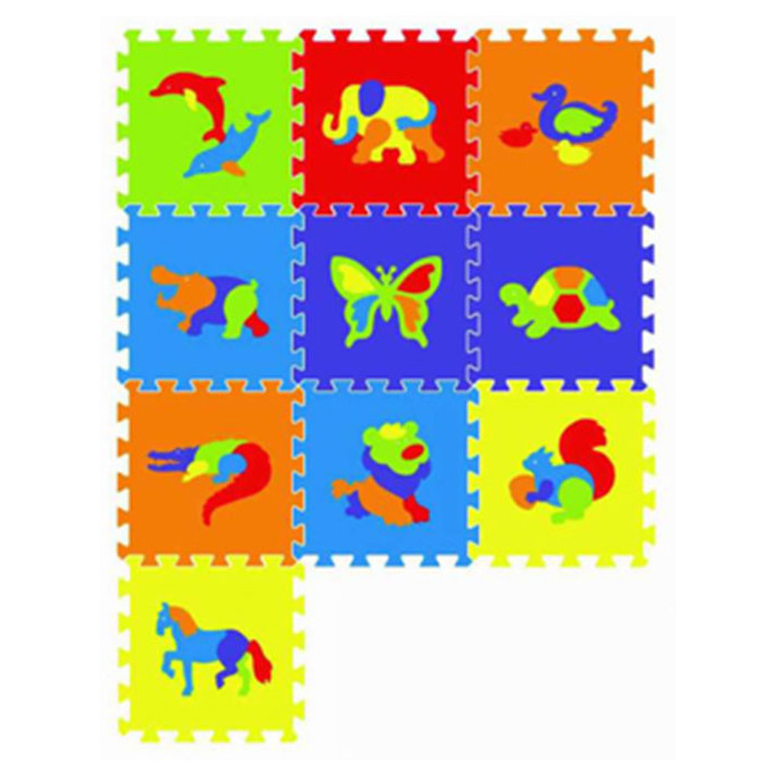 Podne puzzle Životinje 2 320x320mm 10 komada - dodatni pogled