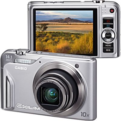 Casio EX-H15 srebrni digitalni fotoaparat - dodatni pogled