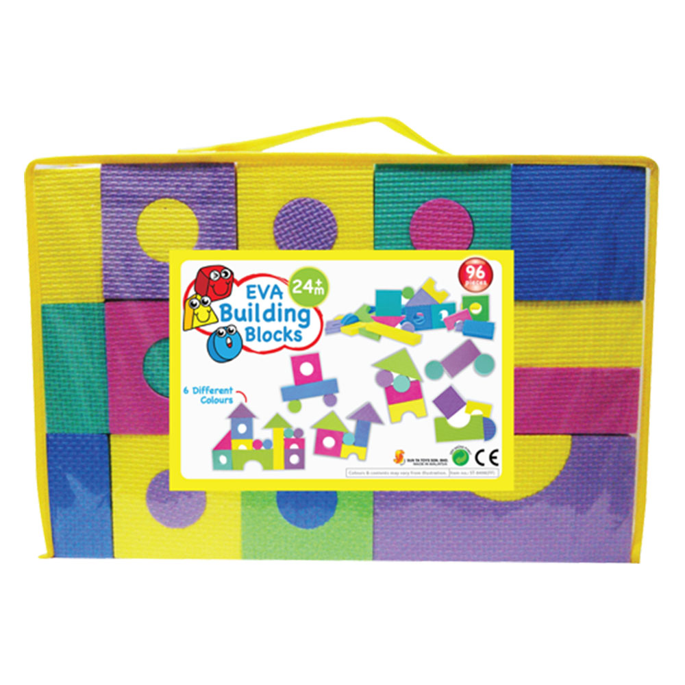 EVA blokovi meke kocke za igru 96 delova - dodatni pogled