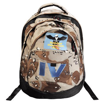 Hama školski ranac Camouflage Brown - dodatni pogled