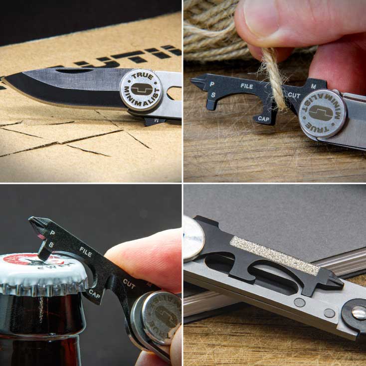 Višenamenski džepni alat True Utility Minimalist - dodatni pogled