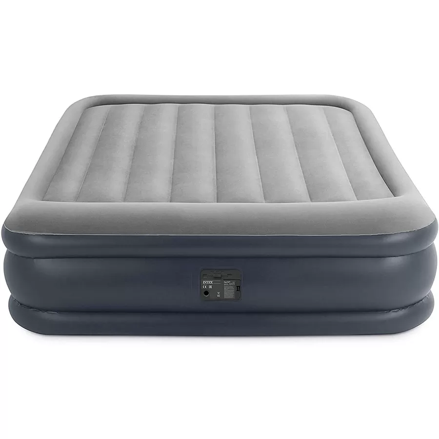 Intex Dura-Beam Plus krevet na naduvavanje sa ugrađenom pumpom 203 x 152 x 42 cm