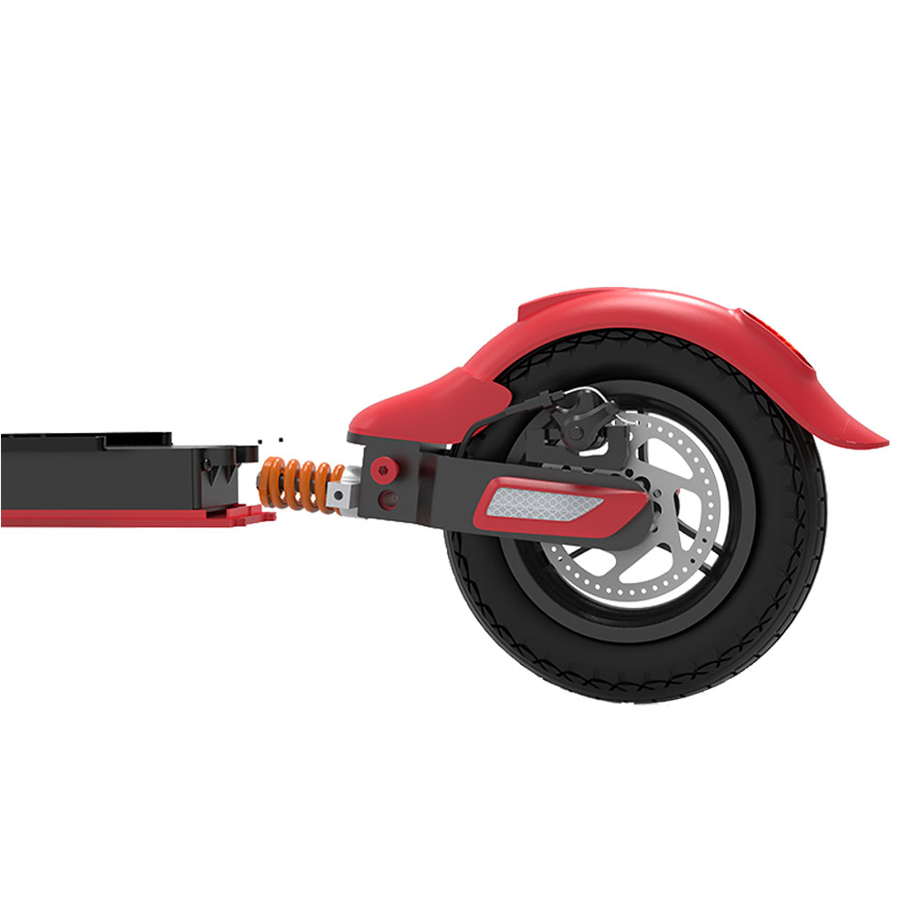 Električni trotinet MS Energy Neutron N3 crveni - dodatni pogled