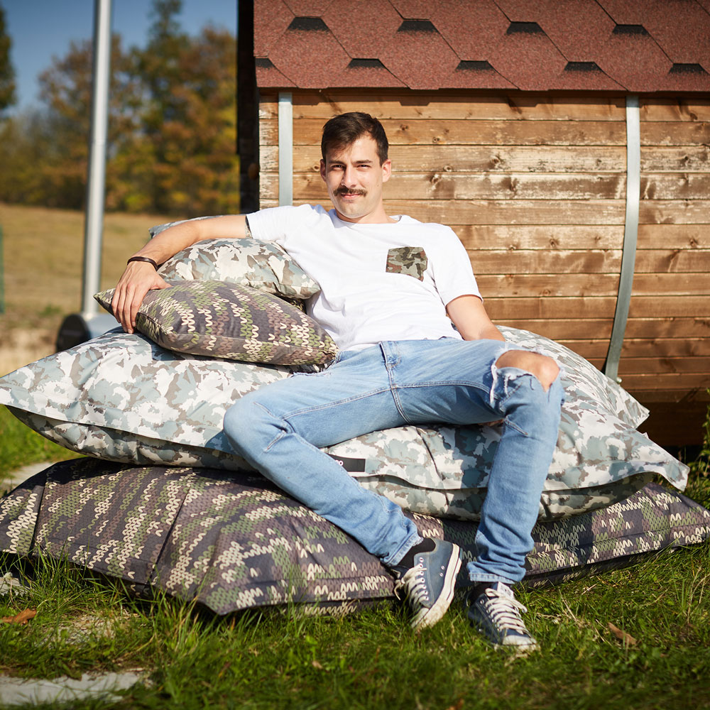 Lazy bag fotelja XXL Camo - dodatni pogled