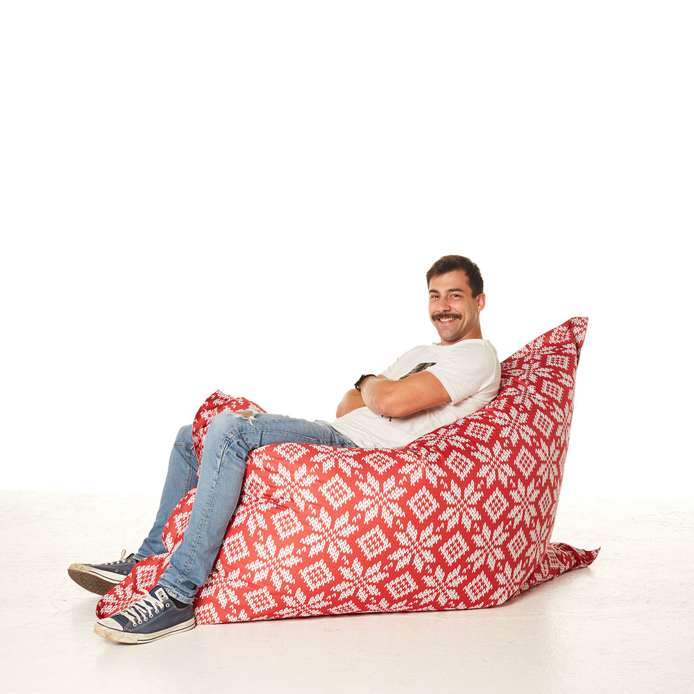 Lazy bag fotelja XXL Flake - dodatni pogled