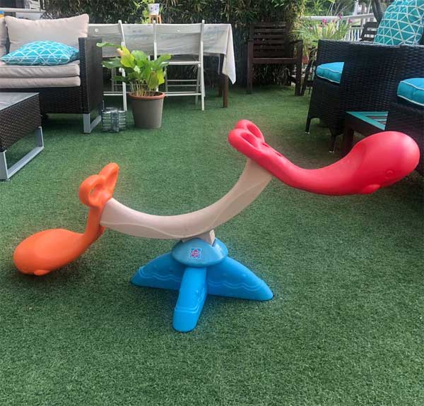 Dečija klackalica Vrteška Happy Whale - dodatni pogled