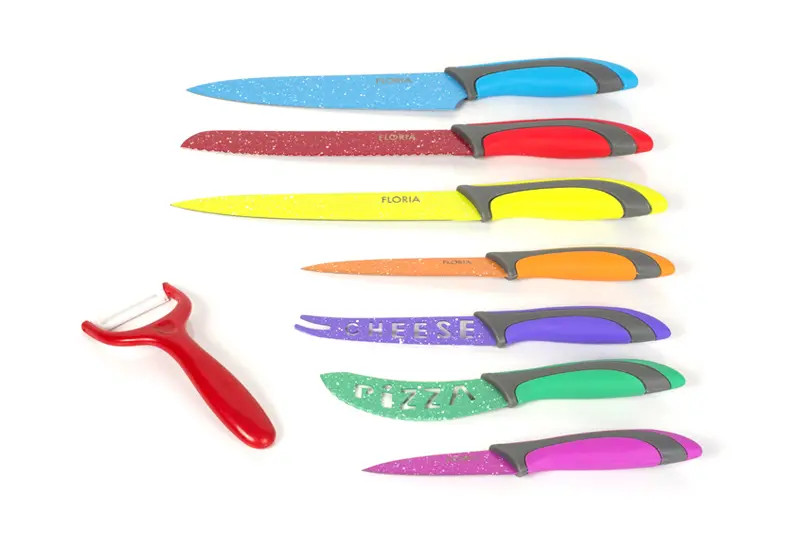 Set kuhinjskih noževa u boji Zilan ZLN1143 - dodatni pogled