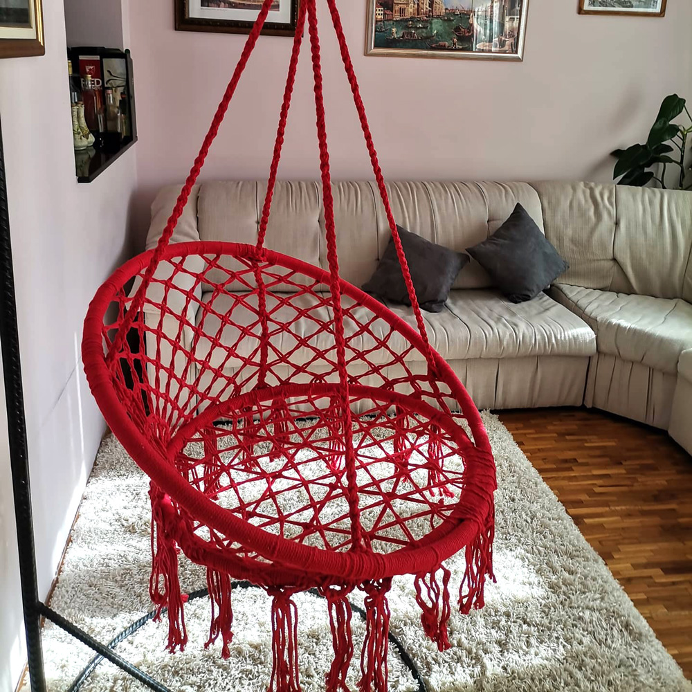 Makrame viseća ljuljaška Cardinal - dodatni pogled