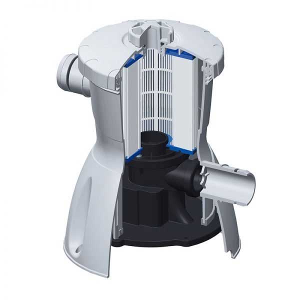 Okrugli bazen sa metalnim ramom 457x91cm Summer Waves Rattan Set - dodatni pogled