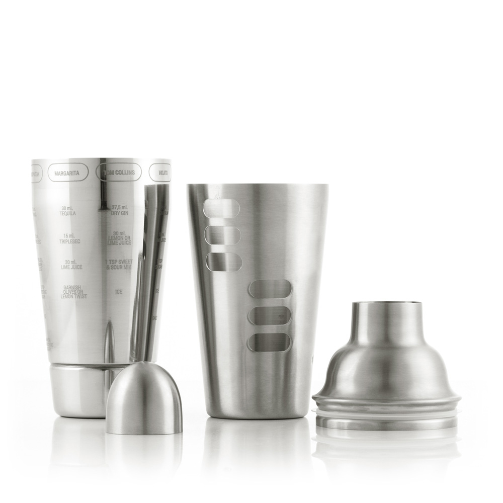 Koktel šejker sa receptima - dodatni pogled