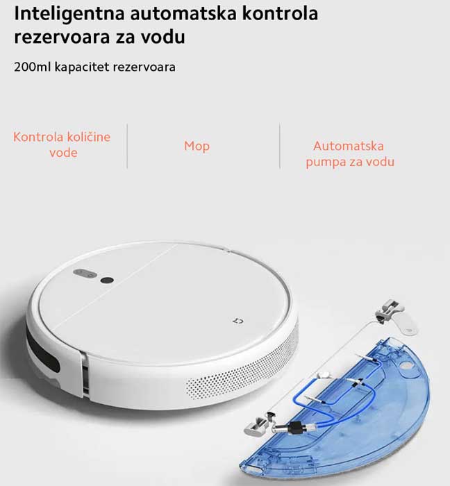 Xiaomi Mi robot usisivač MOP 1C EU - dodatni pogled