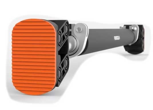 FED Sobno vratilo Šipka za zgibove 72-94cm FED-XM0103 - dodatni pogled