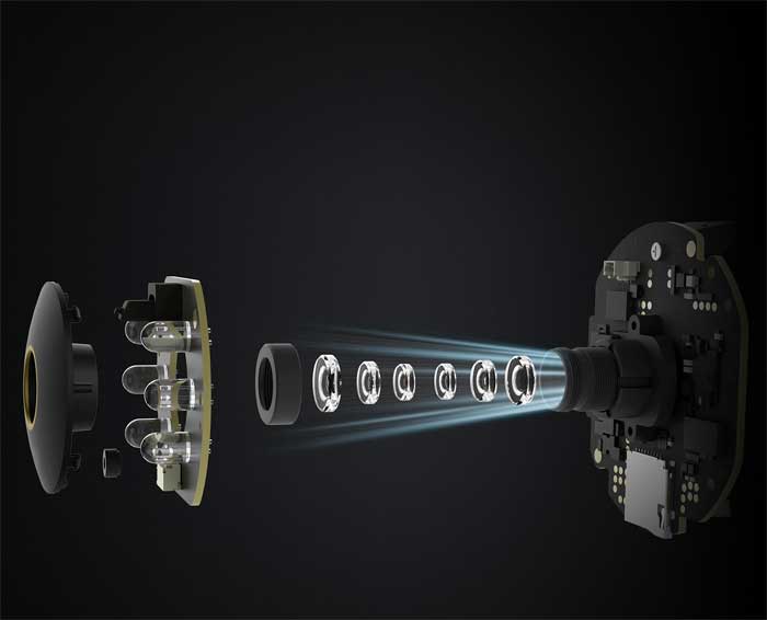 Xiaomi Mi 360° Kućna nadzorna kamera 2K - dodatni pogled