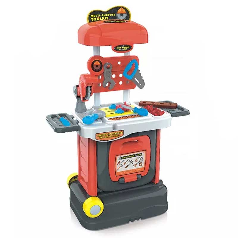 Dečiji set za igru 2u1 Kofer i radionica - dodatni pogled