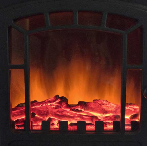 Električni samostojeći kamin sa efektom plamena FKK15 - dodatni pogled