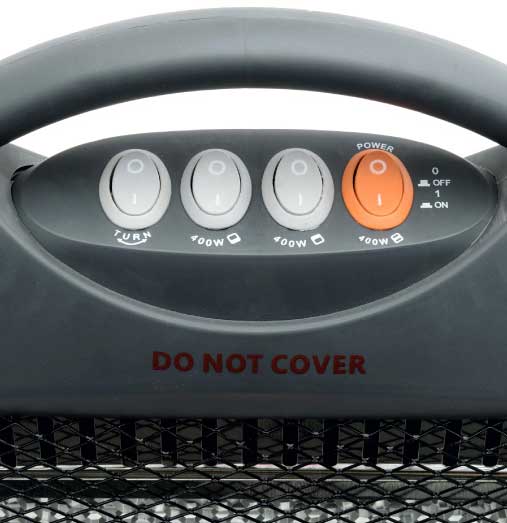 Halogena grejalica 1200W FK21 - dodatni pogled