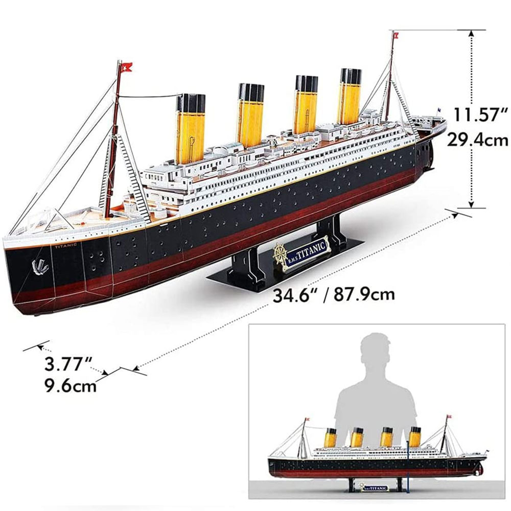 CUBIC FUN Maketa broda Titanic LED L521h - dodatni pogled
