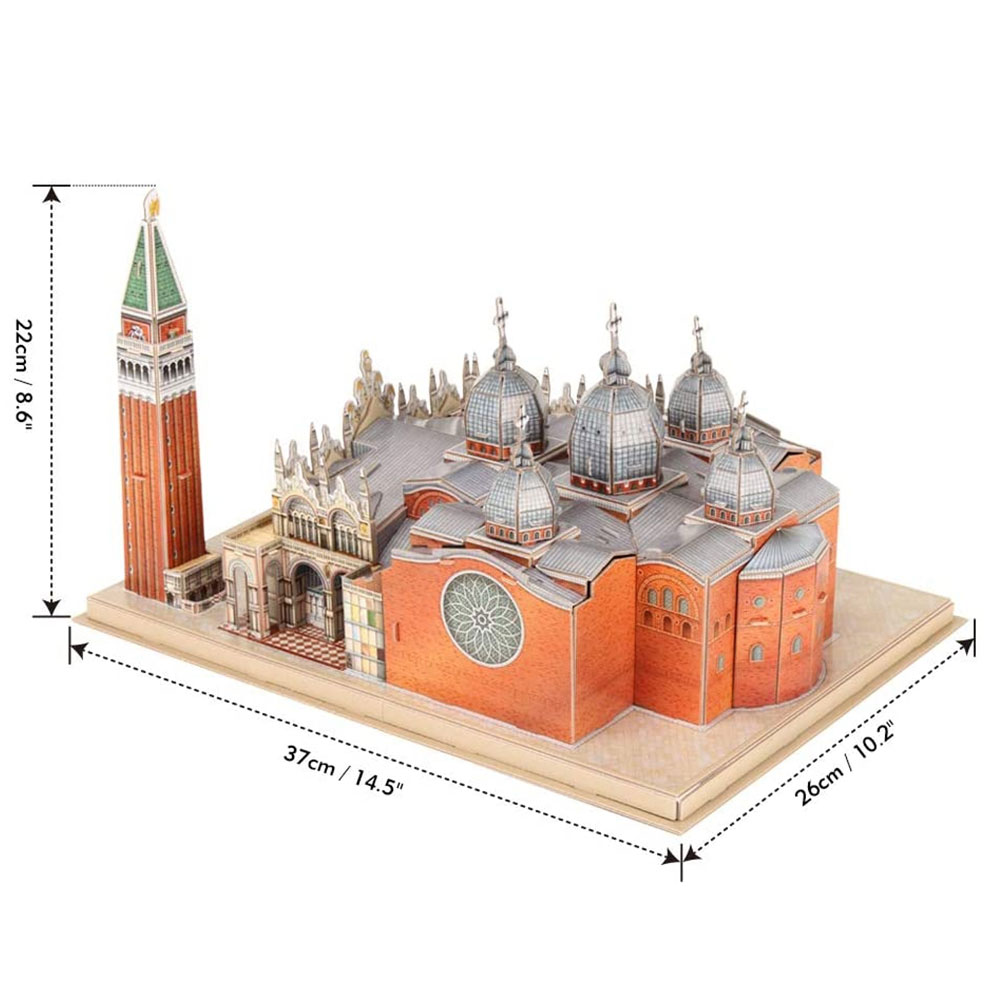 CUBIC FUN Maketa Trg svetog Marka Venecija DS0980h - dodatni pogled