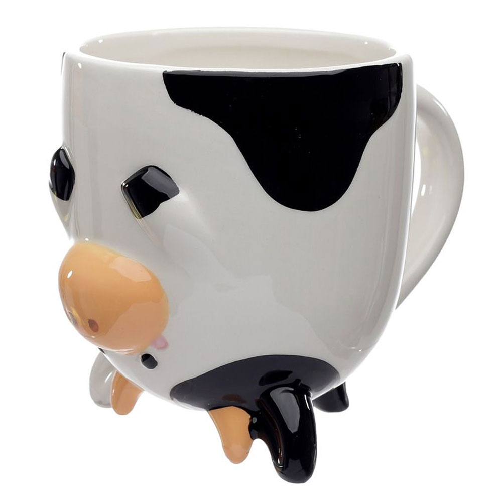 3D šolja sa tacnom Kravica - dodatni pogled