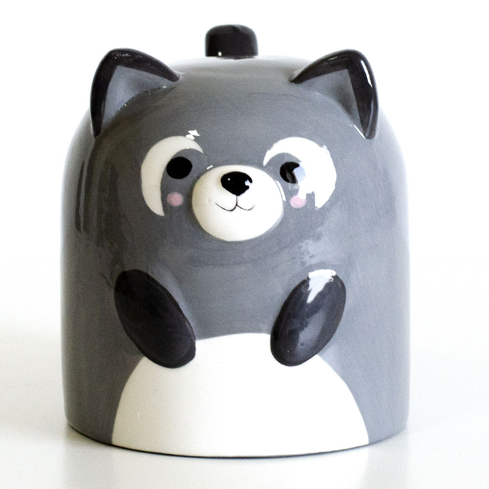 3D šolja sa tacnom Rakun - dodatni pogled