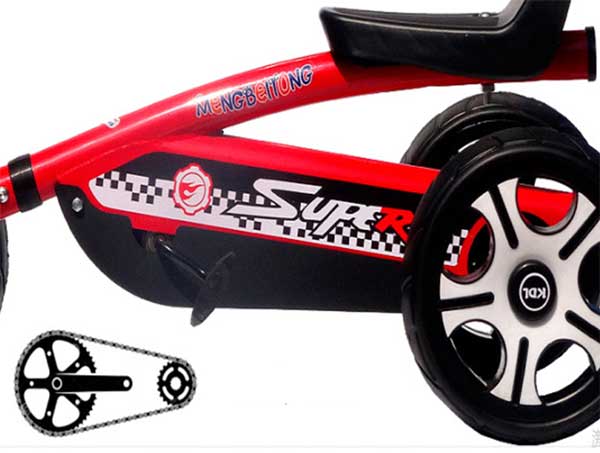 Dečiji automobil na pedale Karting - dodatni pogled