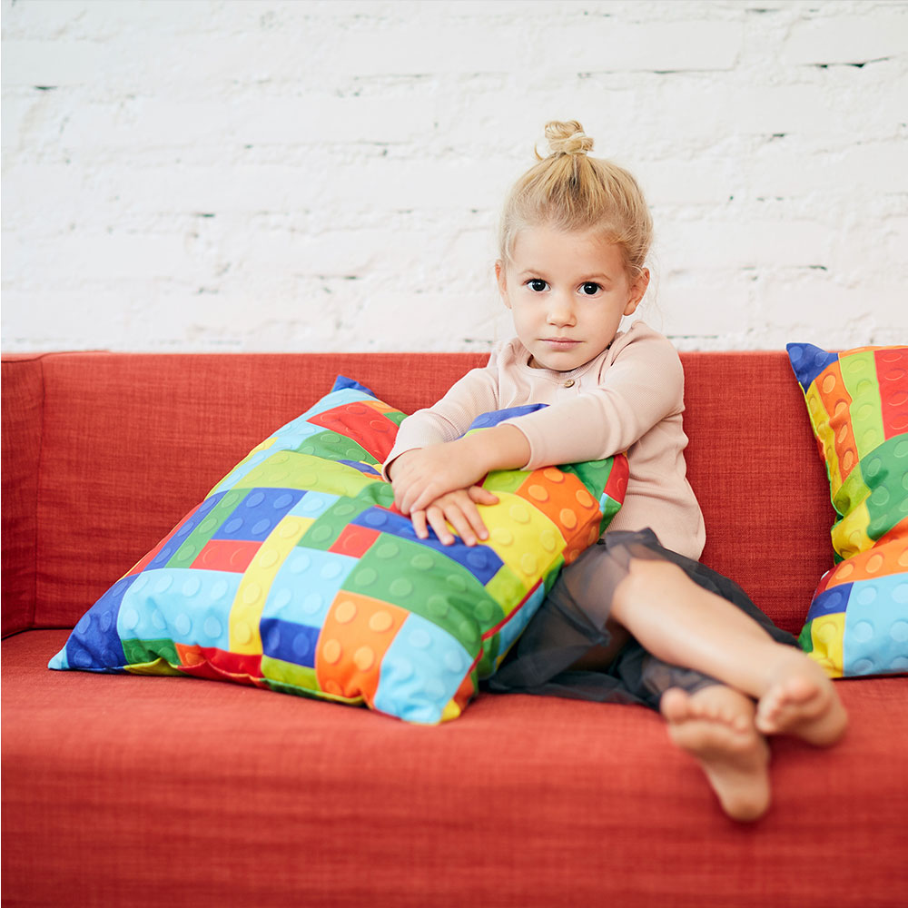 Dekorativni plišani jastuk Brick 50x50 - dodatni pogled