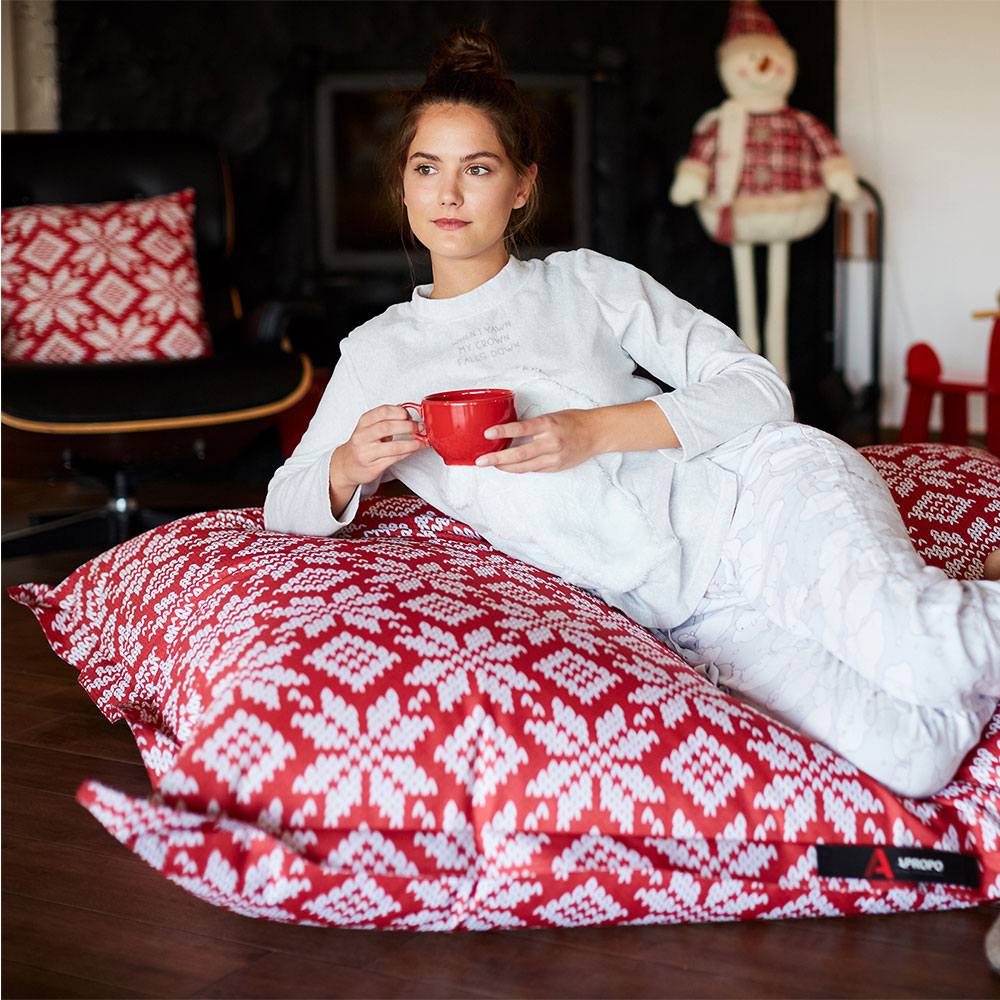 Dekorativni plišani jastuk Flake 50x50 - dodatni pogled