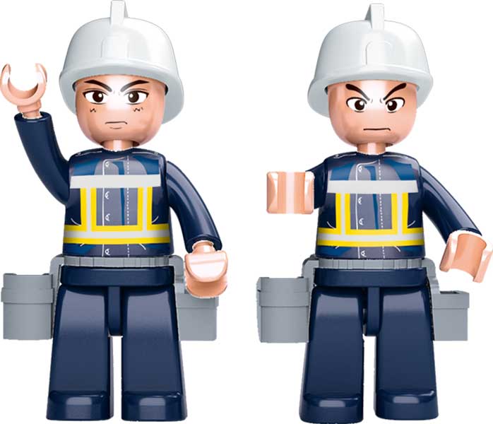 Sluban Kocke - Vatrogasci - FireConventional Pumper - M38-B0626 - detalj