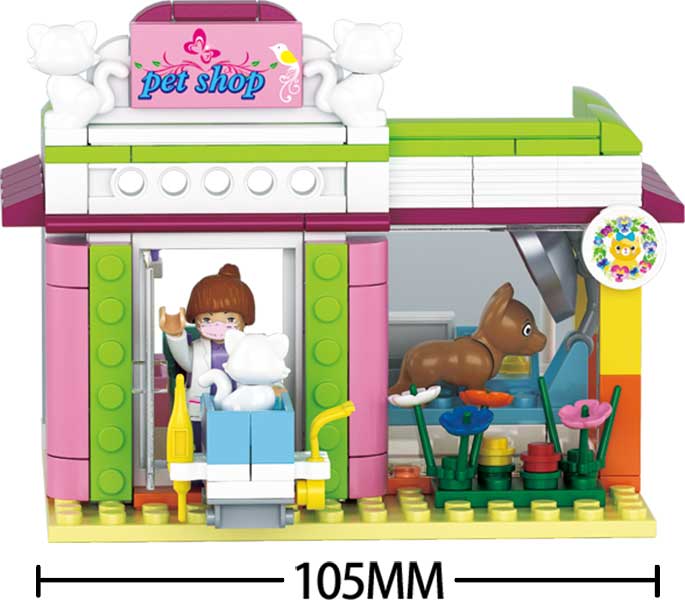 Sluban Kocke - Pet shop M38-B0602 - detalj