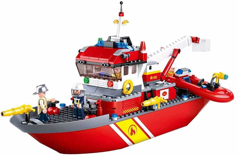 Sluban Kocke - Vatrogasni Brod M38-B0630 - detalj