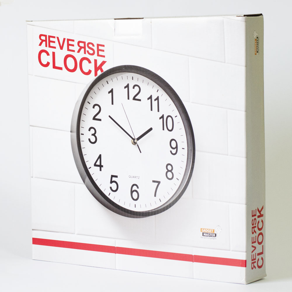 Zidni sat naopačke - detalj