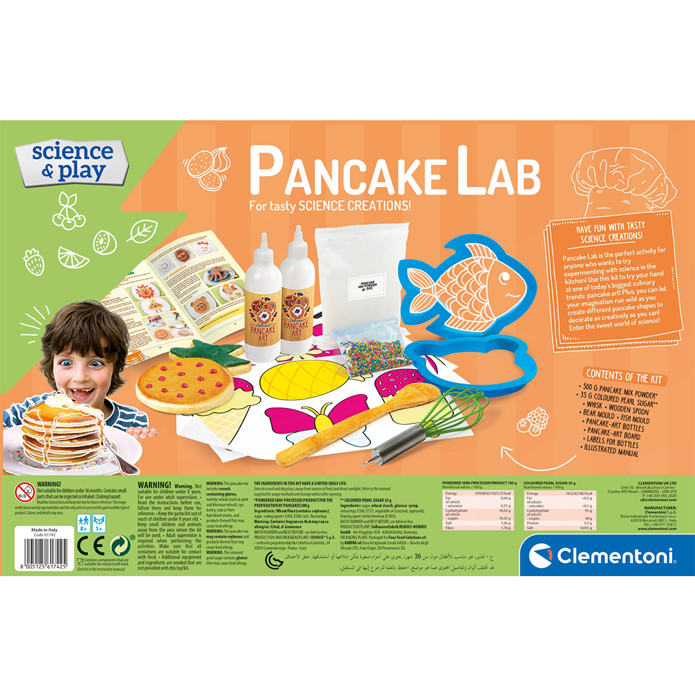Clementoni Laboratorija za palačinke Pancake Lab - detalj
