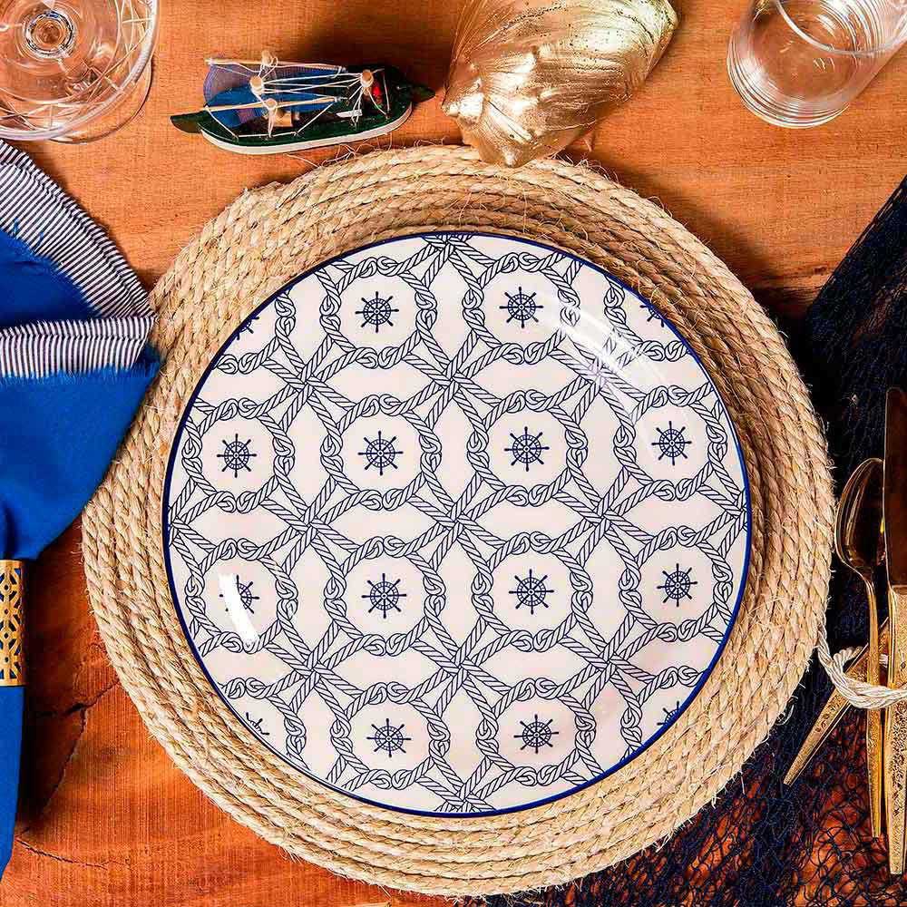 Servis za ručavanje Oxford Floreal Náutico 30 delova - detalj