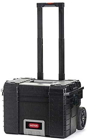 Profesionalni kofer za alat sa točkovima i teleskopskom ručkom za vuču Keter CU 236889 - detalj