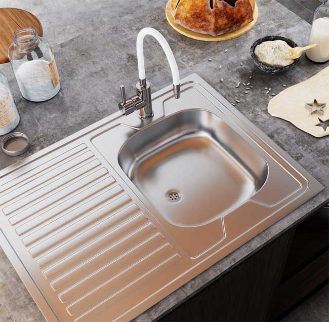 Slavina za sudoperu ili lavabo Zumba BZA4W - detalj