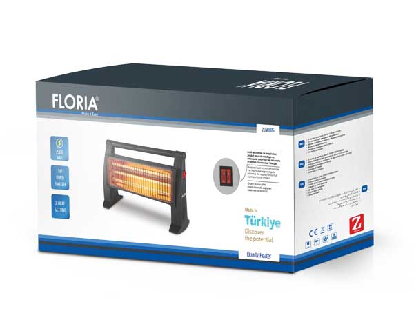 Kvarcna grejalica 1500W Floria ZLN8815 - detalj