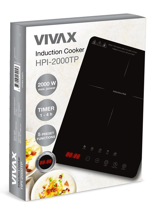 Indukcioni rešo Vivax HPI-2000TP - detalj