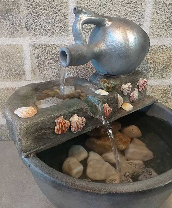 Sobna Feng Shui Fontana Silver - detalj