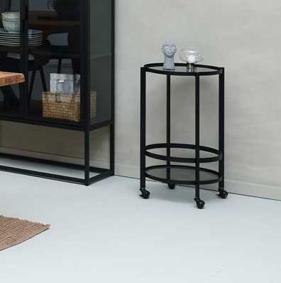 Višenamenska polica sa točkićima Brister - detalj