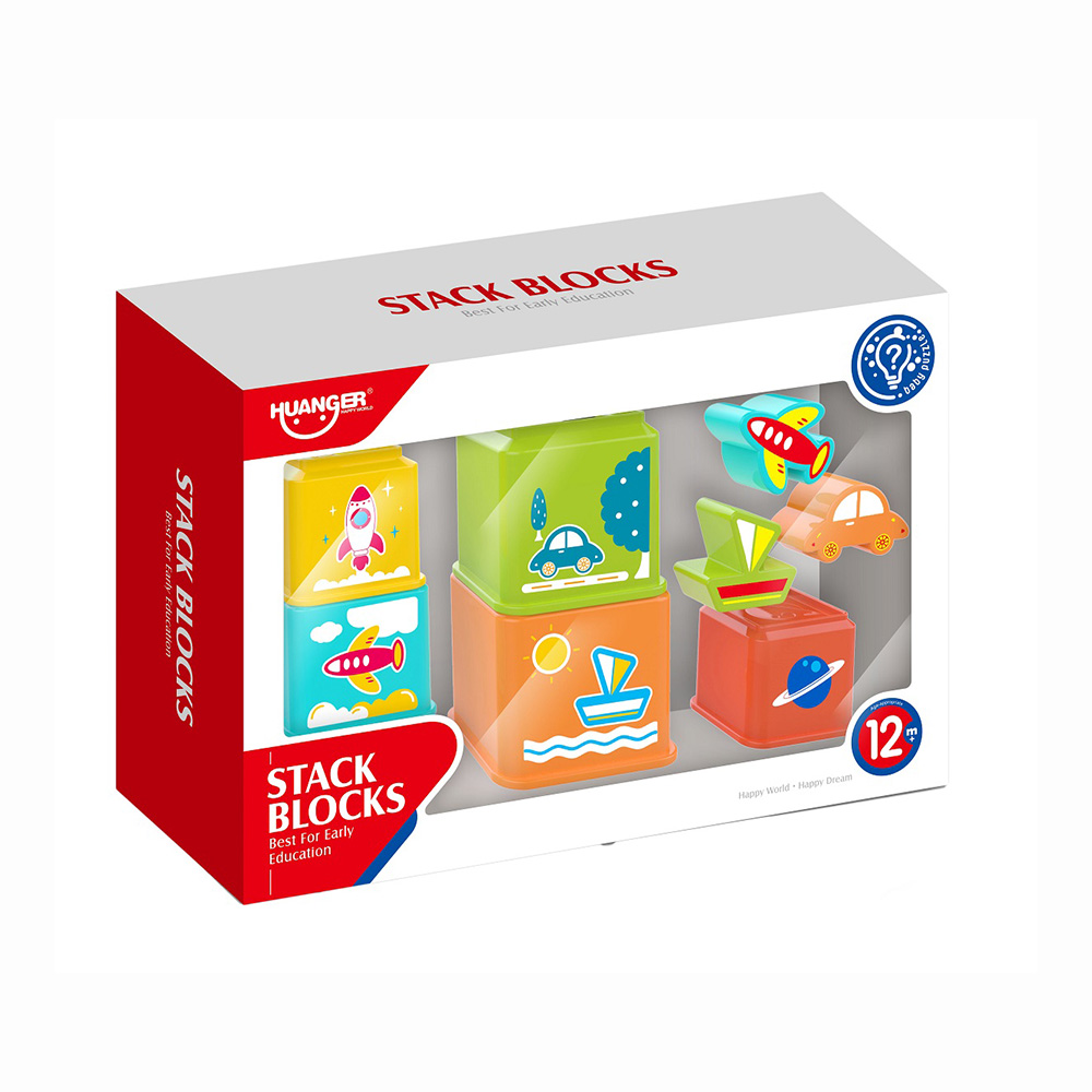 Kocke za slaganje Little world 888023 - detalj