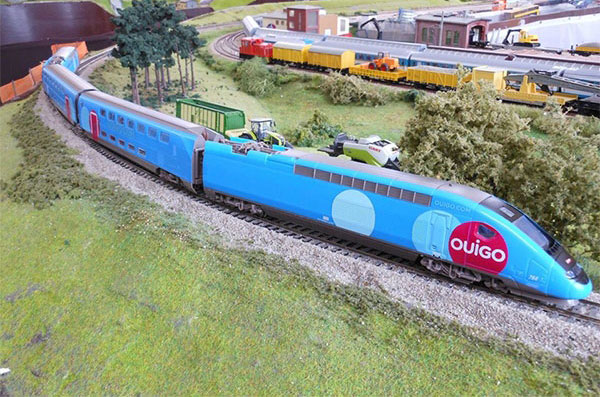 Mehano garnitura voza TGV OUIGO - C - detalj