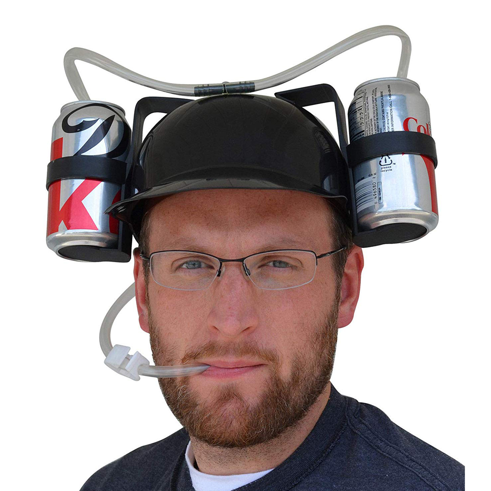 Kaciga Za Pivo Crna - detalj