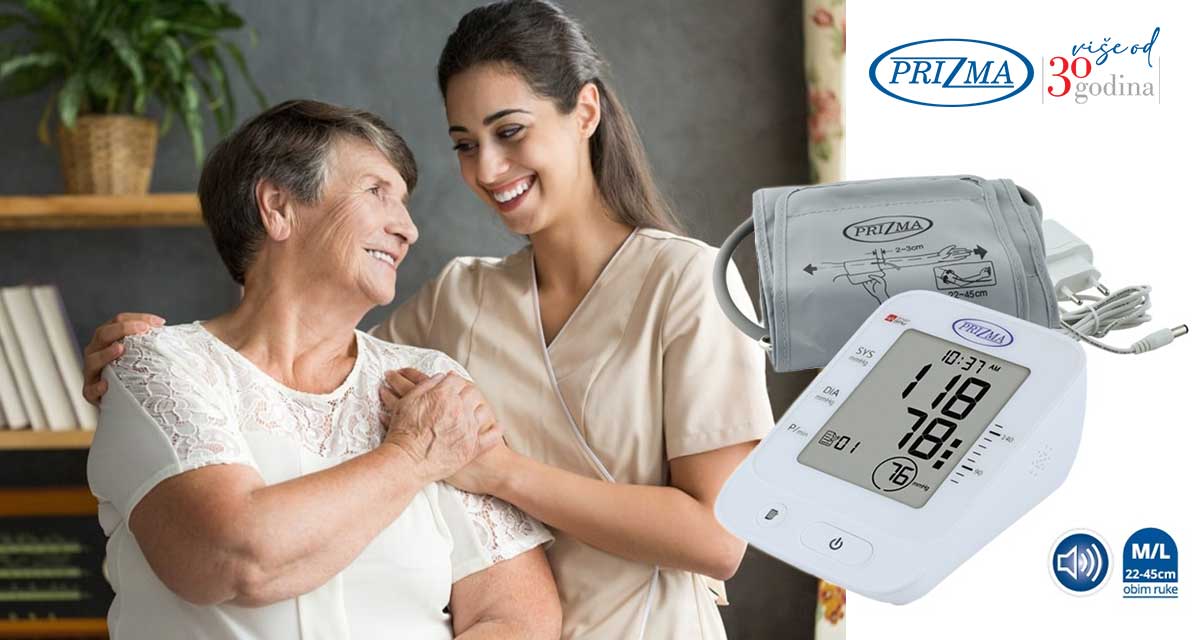 Prizma digitalni aparat za merenje krvnog pritiska sa glasovnom funkcijom YE660E - detalj