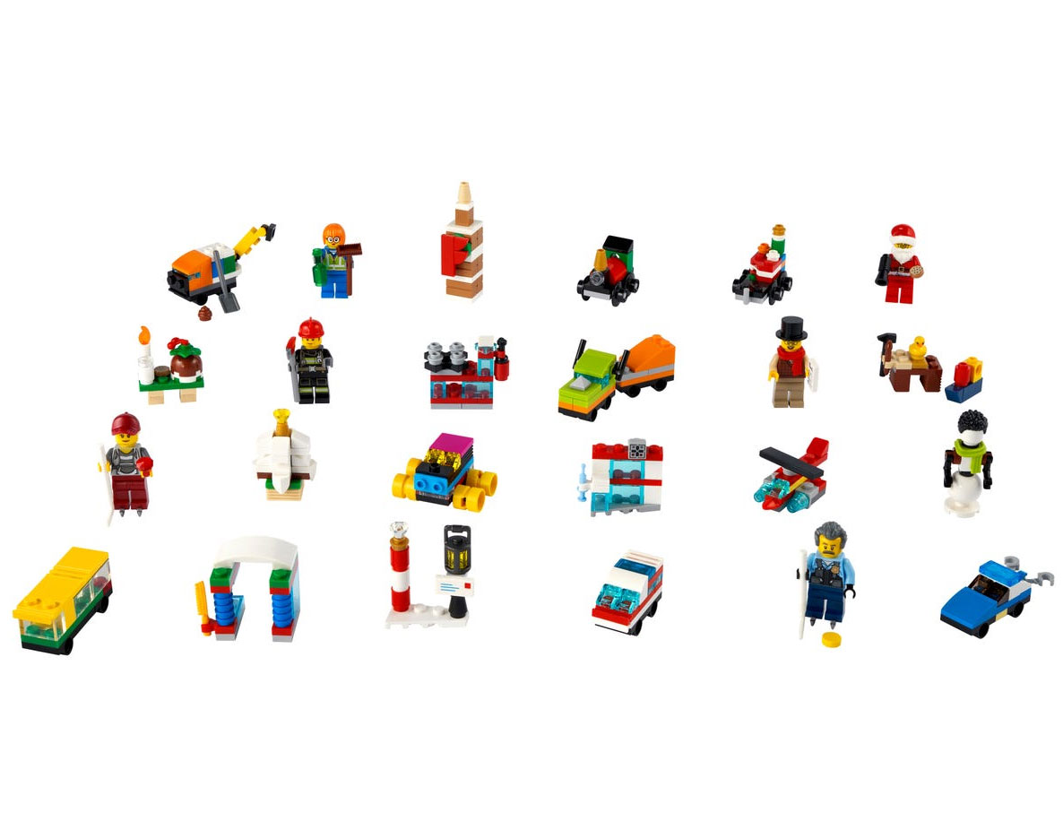 LEGO® City Kocke - Božićni kalendar 60303 - detalj