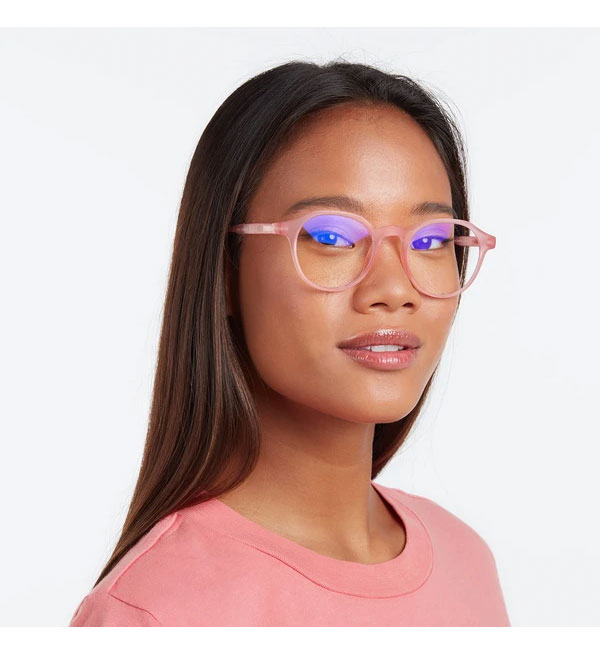 Barner Chamberi Dusty Pink Naočare Koje Štite Od Plavog Svetla - detalj
