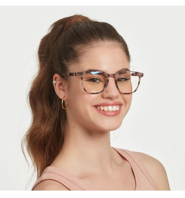 Zaštitne naočare za monitor Barner Dalston Pink Tortoise - detalj