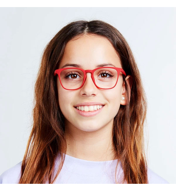 Dečije naočare koje štite od plavog svetla Barner Dalston Ruby Red - detalj
