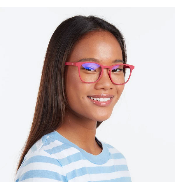 Naočare za računar Barner Dalston Burgundy red - detalj