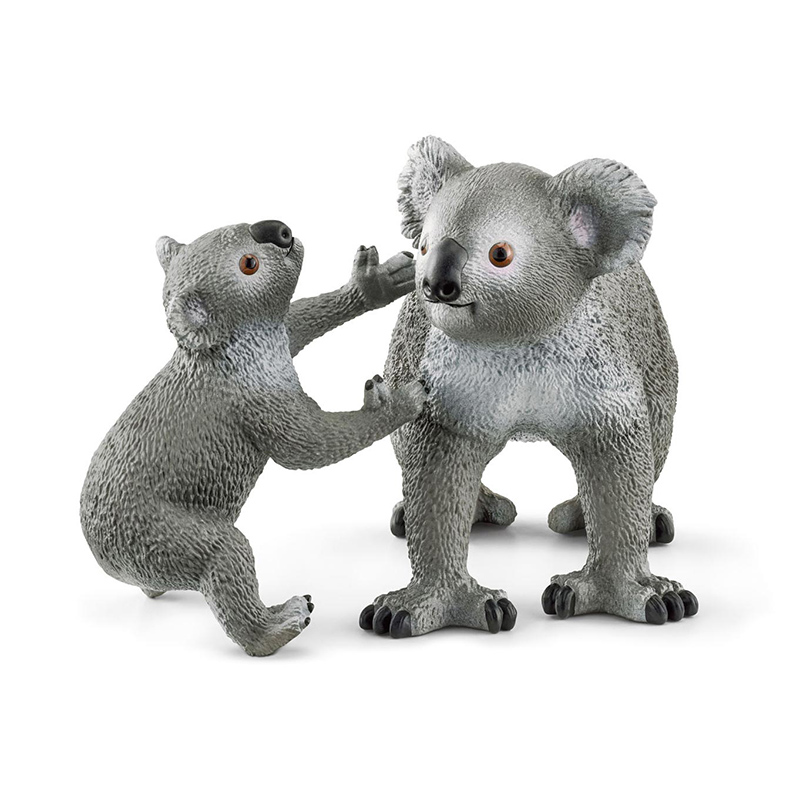 Schleich figure divlje životinje Koala - ženka i mladunče 42566 - detalj