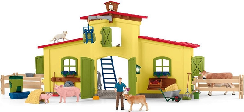 Schleich figure Domaće životinje - Velika farma sa životinjama 42605 - detalj